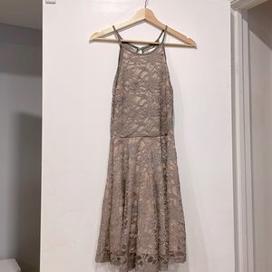 Sparkly double line. Where are you mid length dress